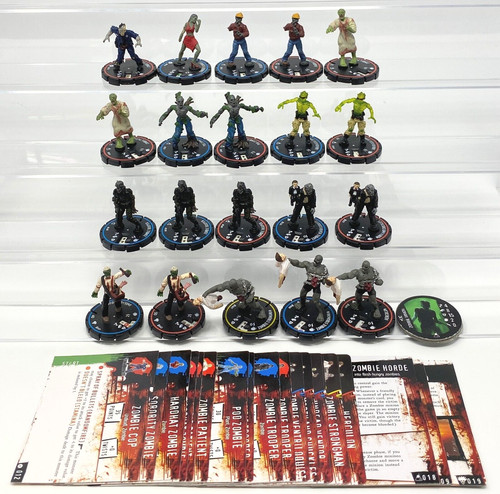 Horrorclix zombie lot - lot, 20